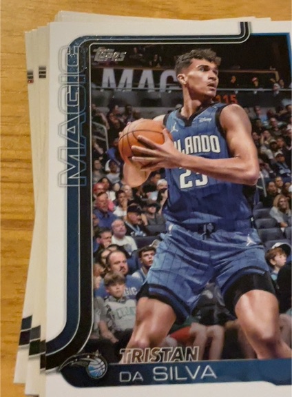 2025-26 Topps #93 Tristan da Silva — front