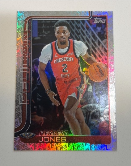 2025-26 Topps #189 Herbert Jones — front