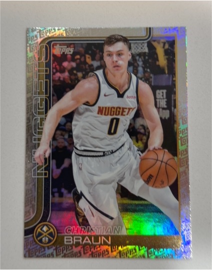 2025-26 Topps #102 Christian Braun — front