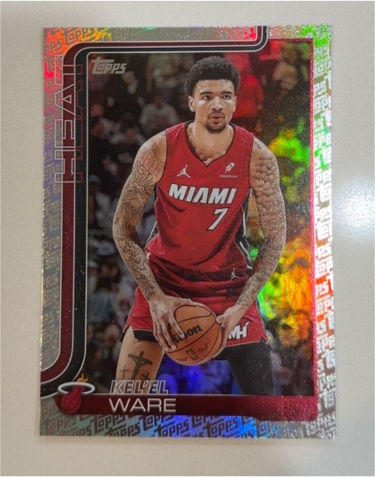 2025-26 Topps Season Tip Off #74 Kel'el Ware — front