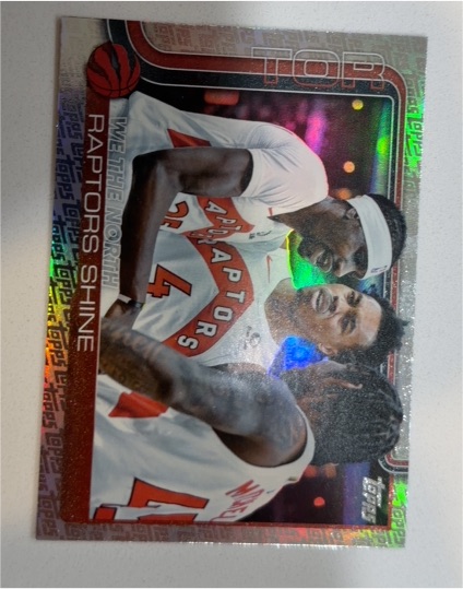 2025-26 Topps #276 We The North: Raptors Shine — front