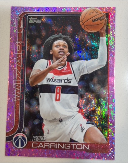 2025-26 Topps #97 Bub Carrington — front
