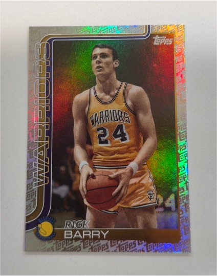 2025-26 Topps #258 Rick Barry — front