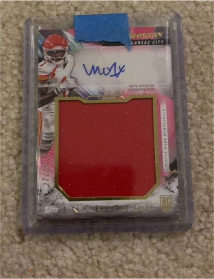 2024 Topps Inception #RJRA-CR Chop Robinson Rookie Jumbo Patch Auto — front