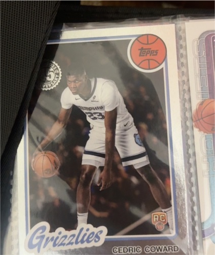 2025-26 Topps #80BK-58 Cedric Coward — front