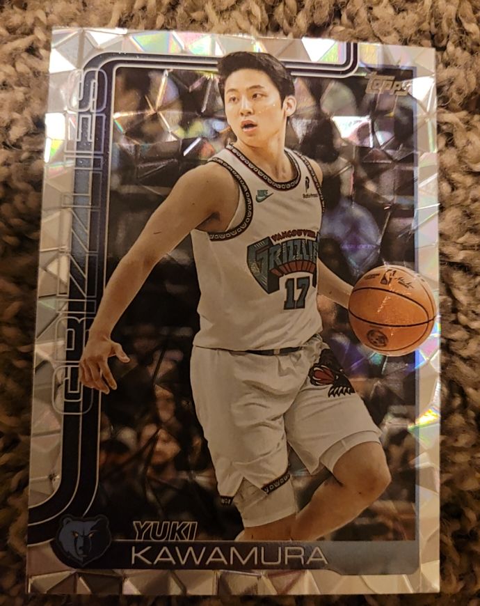 2025-26 Topps #188 Yuki Kawamura — front