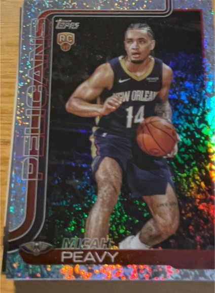 2025-26 Topps #241 Micah Peavy — front