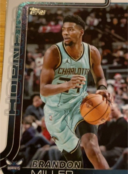 2025-26 Topps #68 Brandon Miller — front