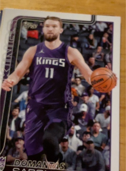 2025-26 Topps #167 Domantas Sabonis — front