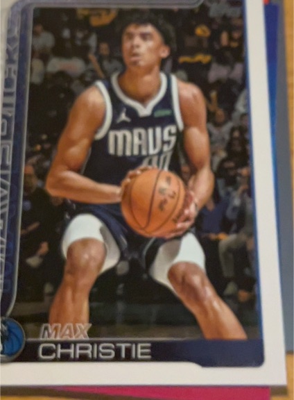 2025-26 Topps #174 Max Christie — front