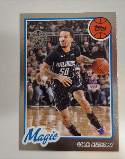 2025-26 Topps #80BK-26 Cole Anthony — front