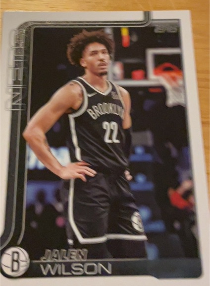 2025-26 Topps #12 Jalen Wilson — front