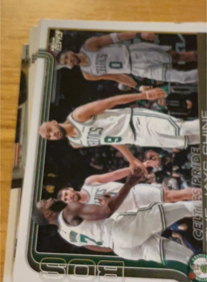 2025-26 Topps #272 Celtics Pride — front