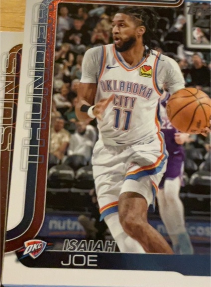 2025-26 Topps #121 Isaiah Joe — front