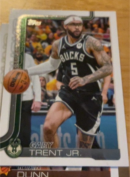 2025-26 Topps #59 Gary Trent Jr. — front