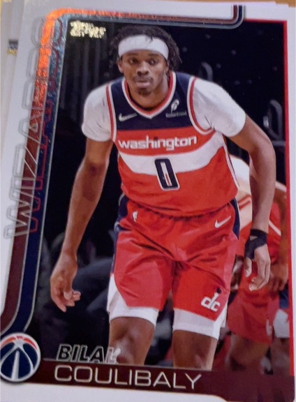 2025-26 Topps #95 Bilal Coulibaly — front