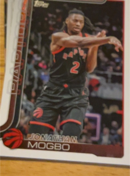 2025-26 Topps #29 Jonathan Mogbo — front
