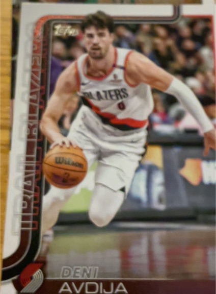 2025-26 Topps #125 Deni Avdija — front