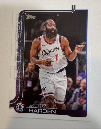 2025-26 Topps #143 James Harden — front