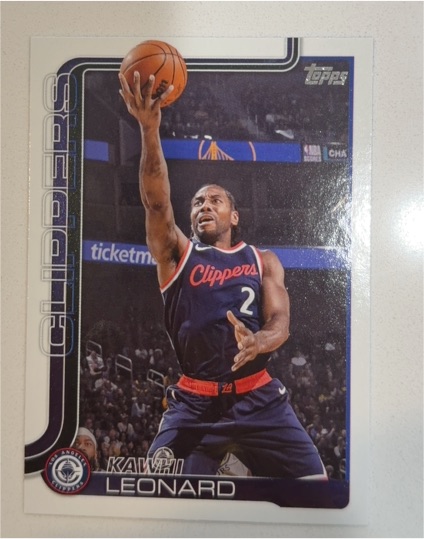 2025-26 Topps #142 Kawhi Leonard — front