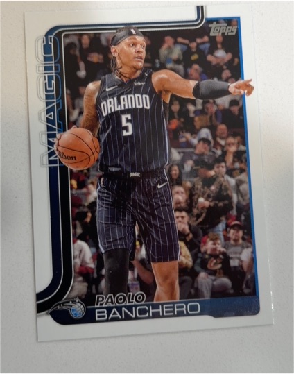 2025-26 Topps #87 Paolo Banchero — front