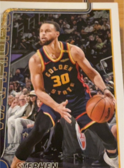 2022 Topps Stephen Curry #30 — front
