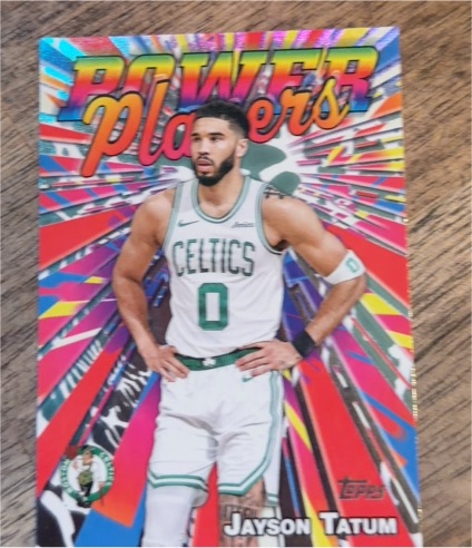 2025-26 Topps Power Players #PP-5 Jayson Tatum — front