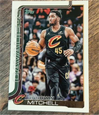 2025-26 Topps #80 Donovan Mitchell — front