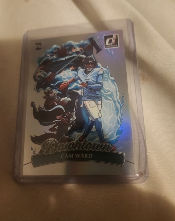 2025 Donruss #12 Cam Ward — front