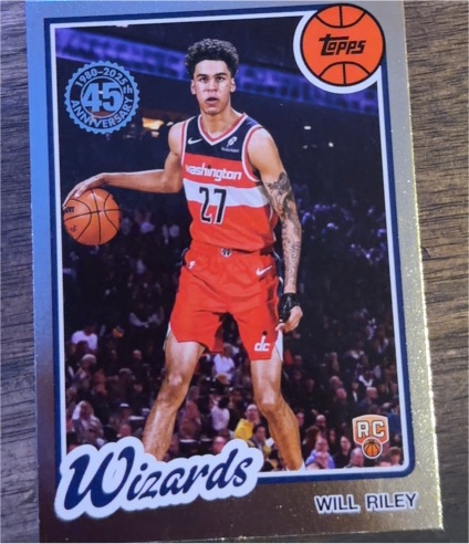2025-26 Topps #80BK-67 Will Riley — front