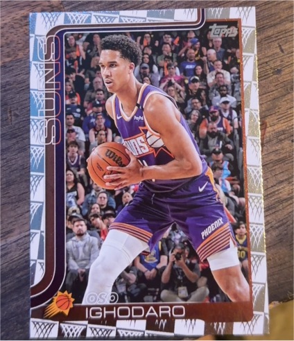 2025-26 Topps #160 Oso Ighodaro — front