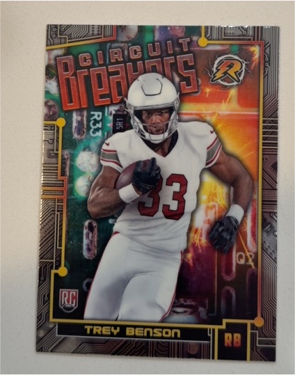 2024 Topps Resurgence #CB-11 Trey Benson Circuit Breakers — front