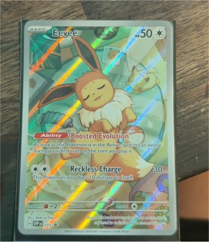 2025 Pokémon SV: Scarlet & Violet Promo #173 Eevee — front