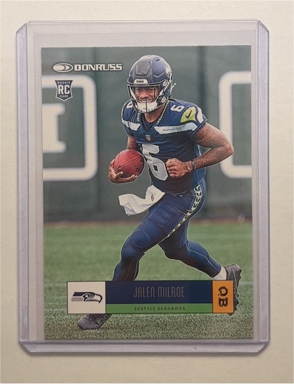 2025 Donruss #R05-JLM Jalen Milroe Retro 2005 — front