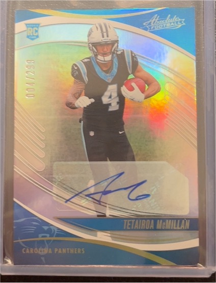 2025 Panini Absolute Football #183 Tetairoa McMillan — front