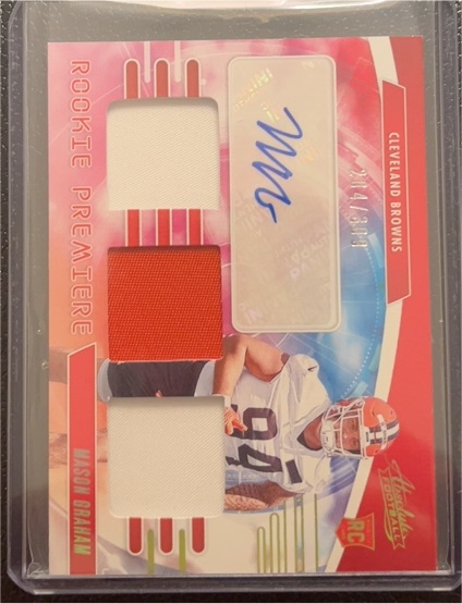 2024 Panini Absolute Rookie Premiere #RPM-MA Mason Arana — front