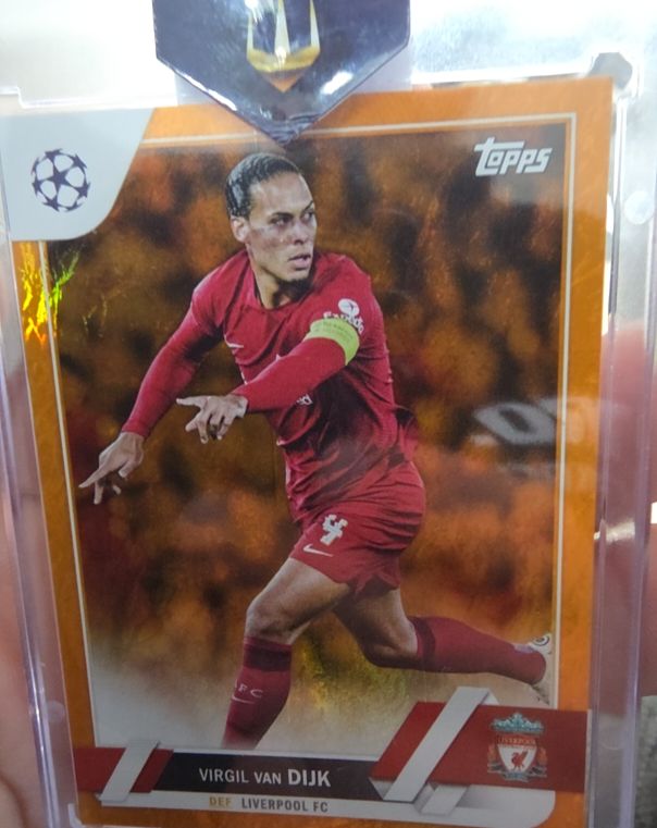 2022-23 Topps UEFA Club Competitions Virgil van Dijk — front