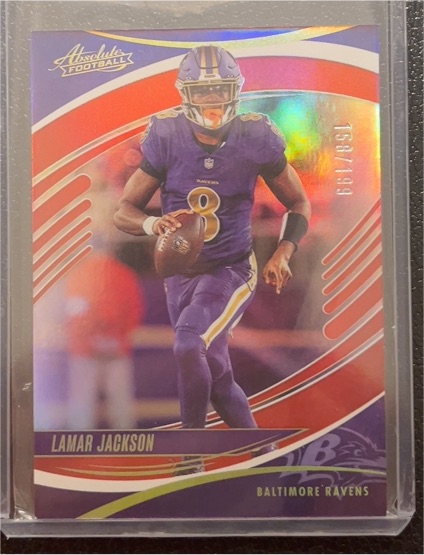 2025 Panini Absolute #97 Lamar Jackson — front