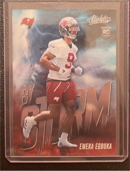 2025 Panini Absolute #4 Emeka Egbuka By Storm — front