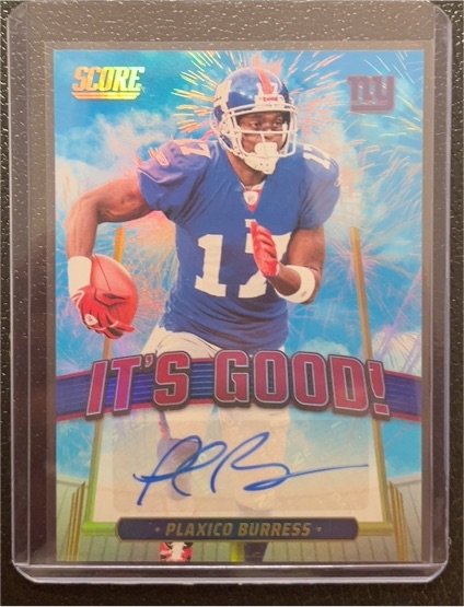 2025 Panini Score #IGG-PBS Plaxico Burress — front