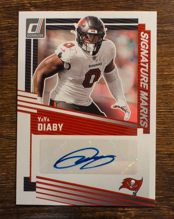 2025 Donruss Signature Marks #SM-YDY YaYa Diaby — front