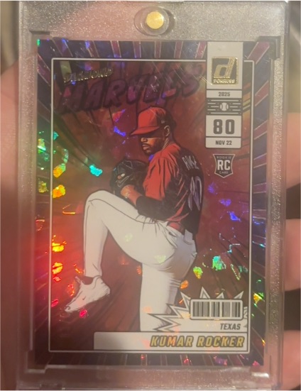 2025 Donruss Diamond Marvels #15 Kumar Rocker — front