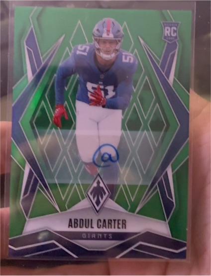 2025 Panini Phoenix #195 Abdul Carter — front