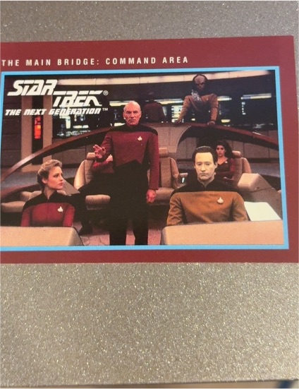1991 Impel Star Trek 25th Anniversary #260 The Main Bridge: Command Area — front