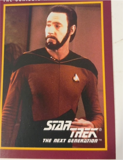 1991 Impel Star Trek 25th Anniversary #42 The Schizoid Man Data — front