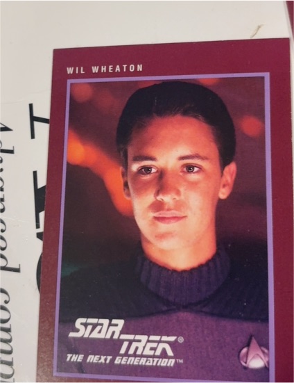 1991 Impel Star Trek 25th Anniversary #142 Wil Wheaton — front