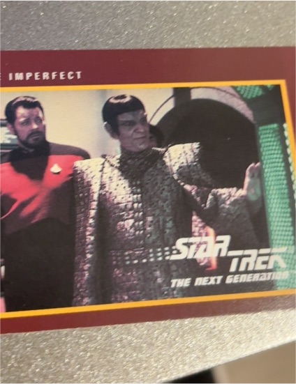 1991 Impel Star Trek The Next Generation #242 Future Imperfect — front
