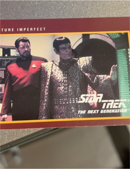 1991 Impel Star Trek The Next Generation #242 Future Imperfect — front