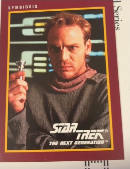 1991 Impel Star Trek 25th Anniversary #28 Symbiosis — front