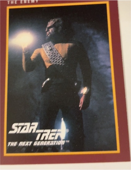 1991 Impel Star Trek The Next Generation #188 The Enemy — front